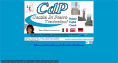 Desktop Screenshot of dipierrotraduzioni.com